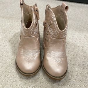 Cat and jack toddler girl size 5 cowgirl boots